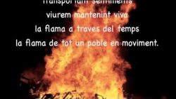 Obrint Pas – La flama