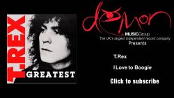 T. Rex – I love to boogie